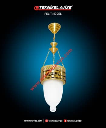 20 Cm Çap Tekli Sarkıt Avize - Teknikel Chandelier