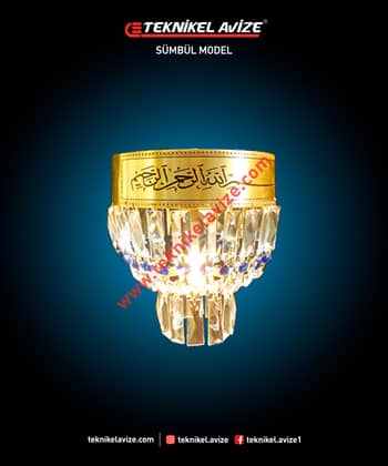 Mihrap Içi Cami Avize - Teknikel Chandelier