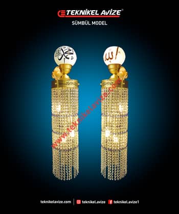 Mihrap Sarkıt Cami Avize - Teknikel Chandelier