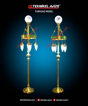 Mihrap Şamdanlık - Teknikel Chandelier