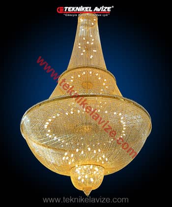 Agate Model Mosque Chandeliers - Teknikel Chandelier