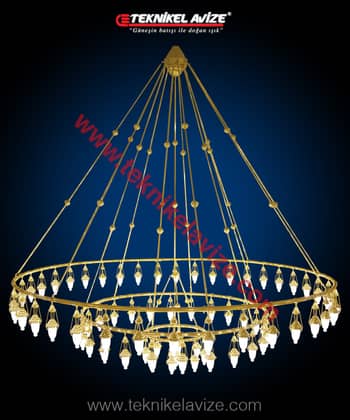 Ottoman Model Mosque Chandeliers - Teknikel Chandelier