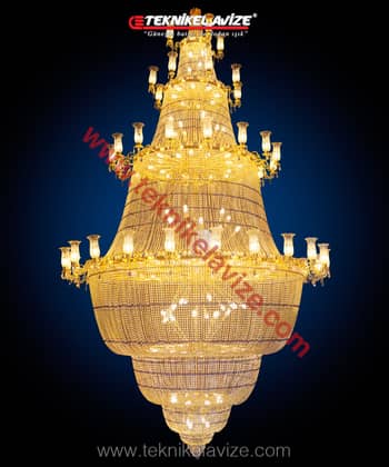 Ruby Model Mosque Chandeliers - Teknikel Chandelier
