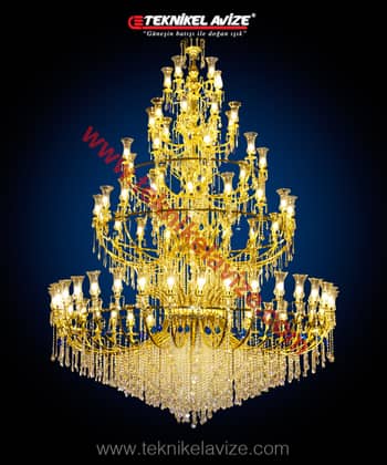 Daisy Model Mosque Chandeliers - Teknikel Chandelier