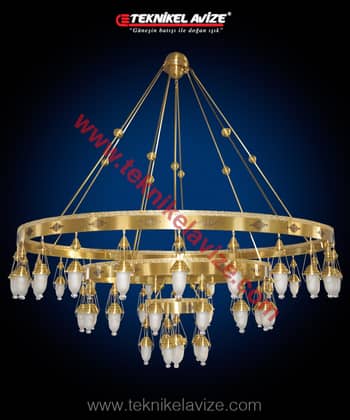 Willow Model Mosque Chandeliers - Teknikel Chandelier