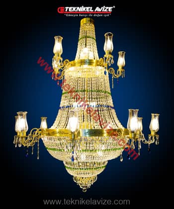 Hyacinth Model Mosque Chandeliers - Teknikel Chandelier