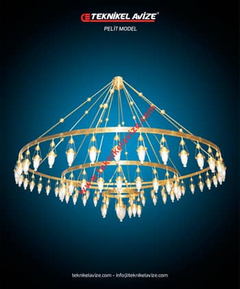 Pelite Model Mosque Chandeliers - Teknikel Chandelier